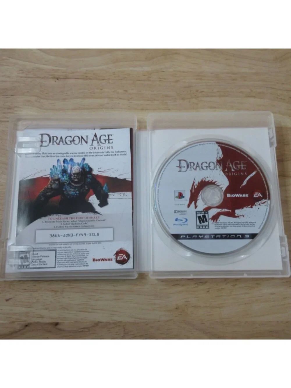 Dragon Age: Origins PS3 CIB W/ Manual - PlayStation 3